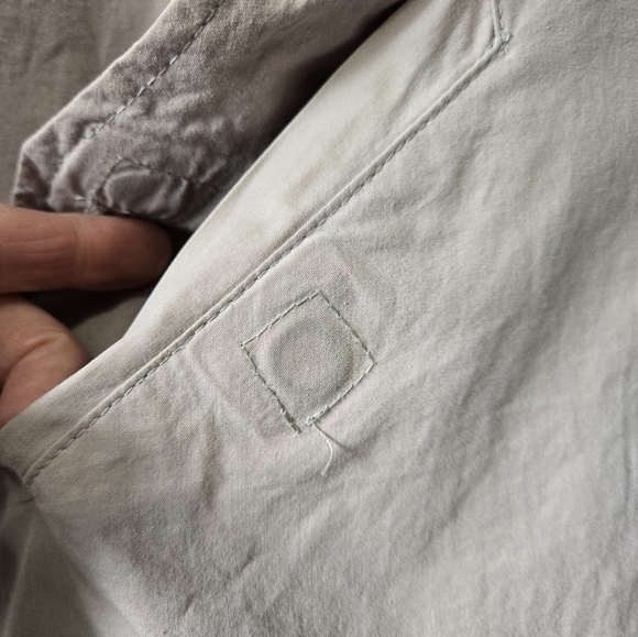 KOllAR Lightweight Mens Cream Zippered Bomber Jacket. Size Medium - Picture 7 of 16